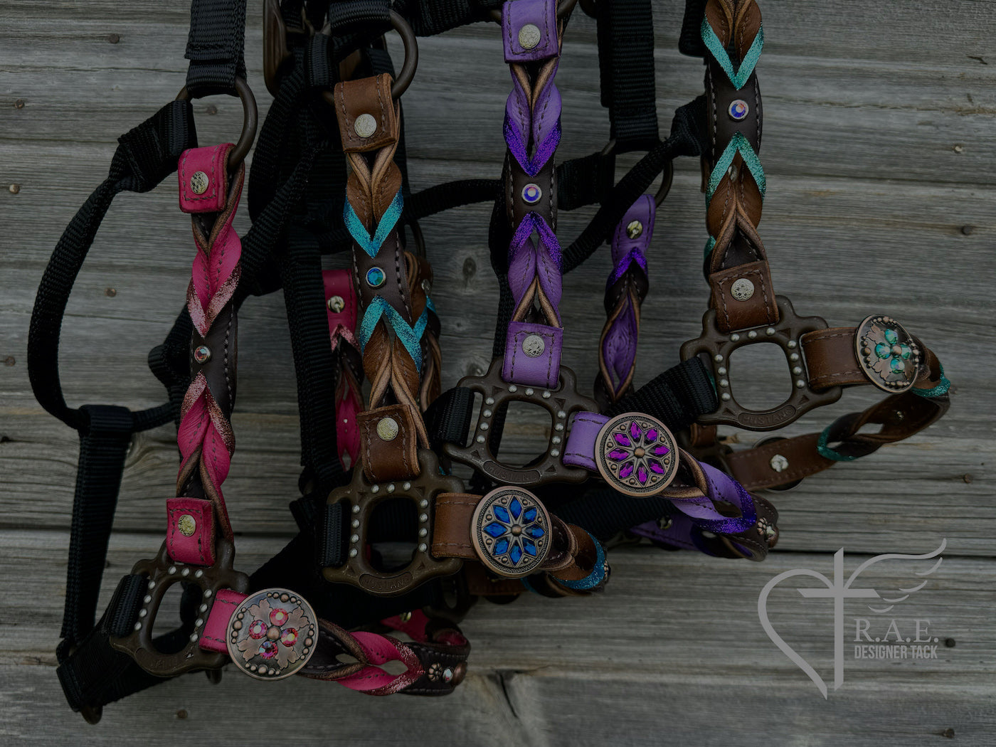 Nylon & Leather Halters