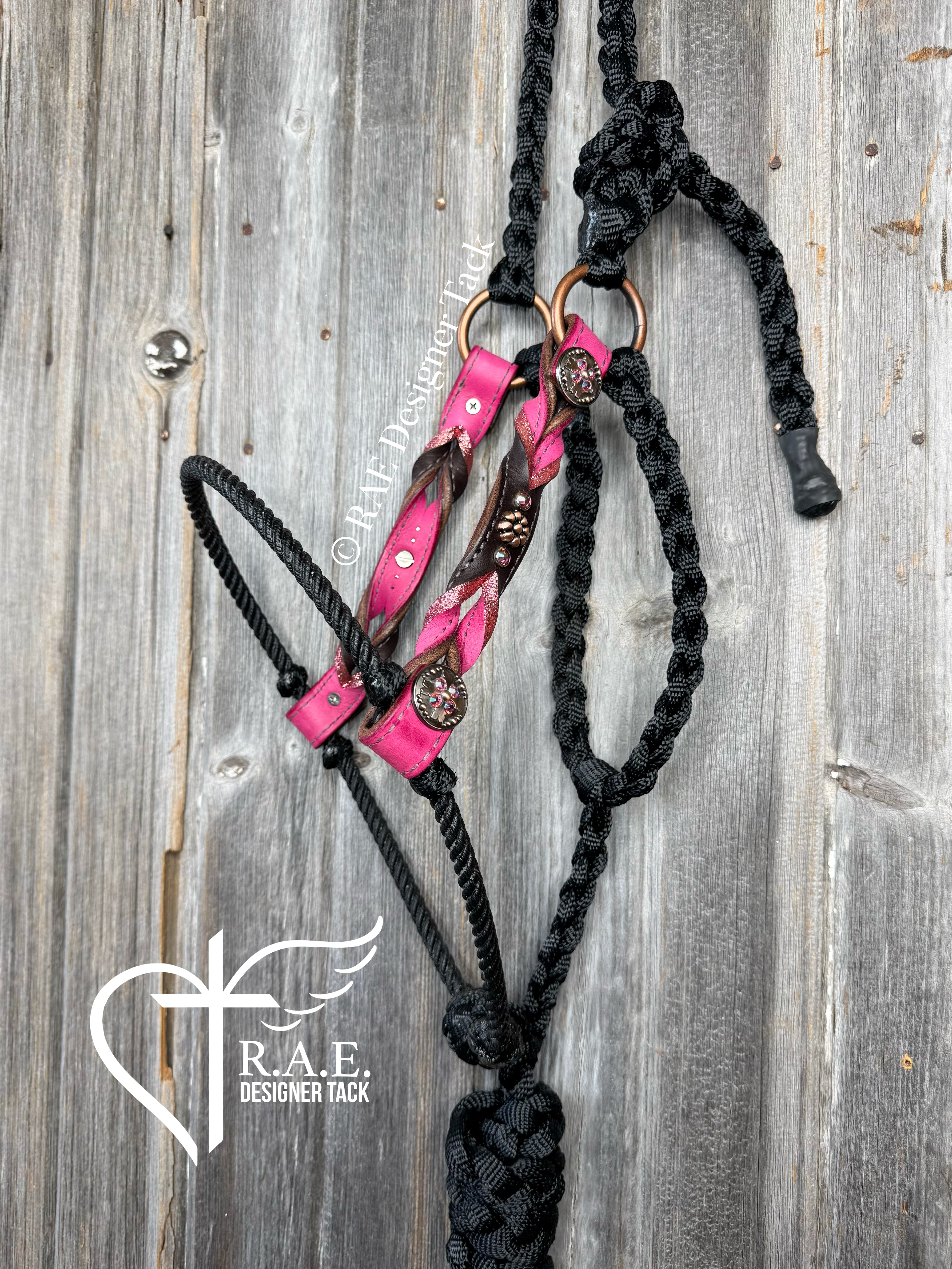 Lariat Halter in Pink