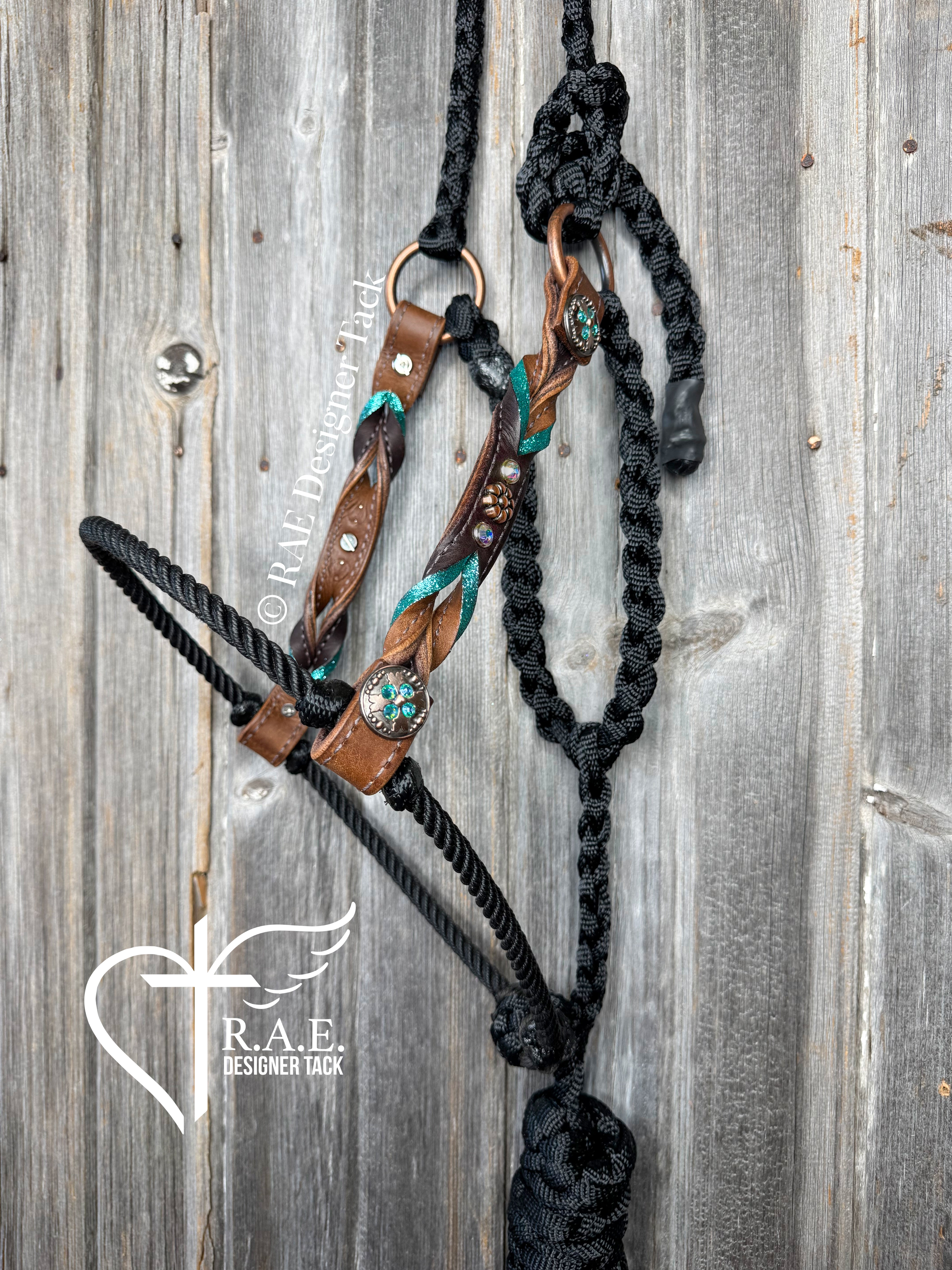 Lariat Halter in Turquoise