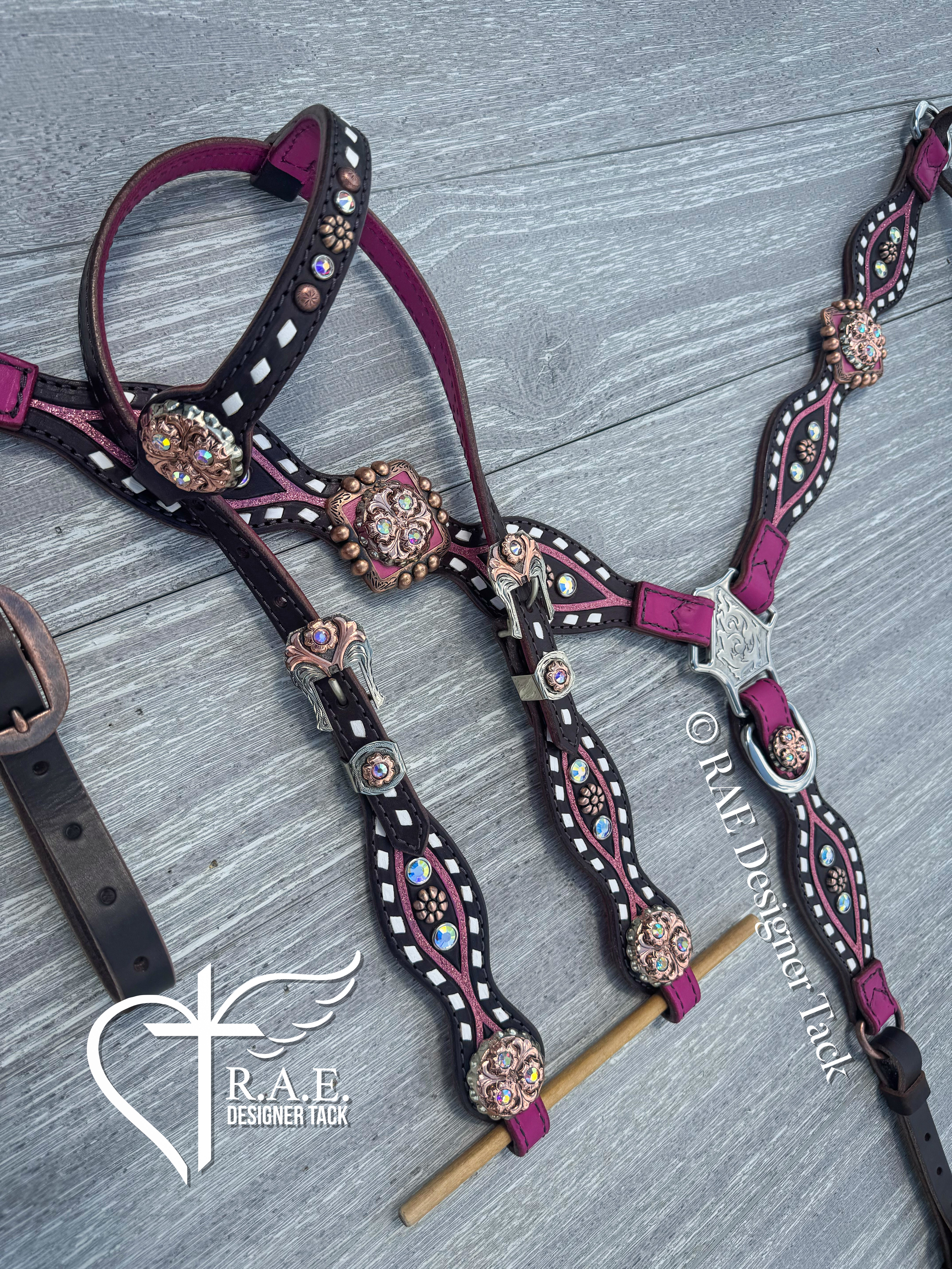 Pink Sparkle & Buckstitch Set for Breez